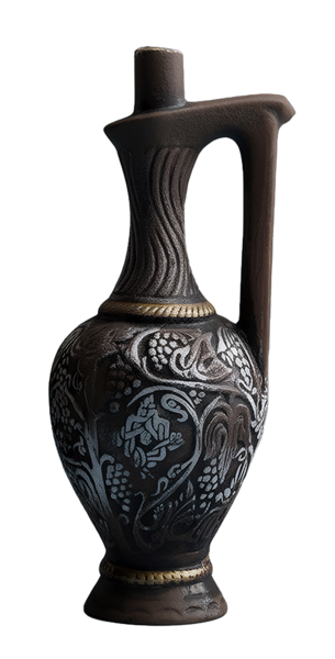 Georgian Horn Saperavi Ceramic 0.75 L