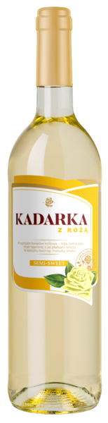 Kadarka z różą white 0,75L