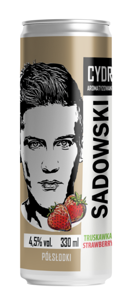 Sadowski Truskawka 0,33L PUSZKA