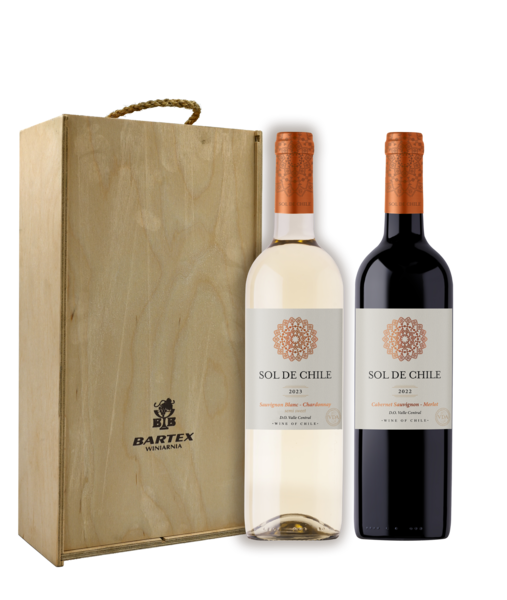 skrzynka na 2 butelki wina do 0,75L