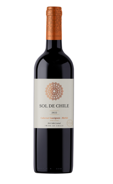 Sol De Chile Blend Cabernet Sauvignon - Merlot (semi sweet)